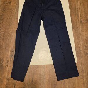 Ivy Crew Men's Navy Blue Pleated 30 x 30 Dress Pants - NWT